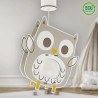 Owl MDF παιδικό φωτιστικό οροφής (63397)