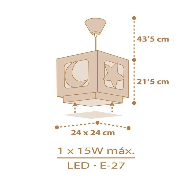 MoonLight Beige παιδικό φωτιστικό (63232B)