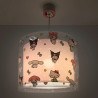 Hello Kitty and Friends παιδικό φωτιστικό οροφής (41252)
