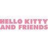 Hello Kitty and Friends παιδικό φωτιστικό οροφής (41252)