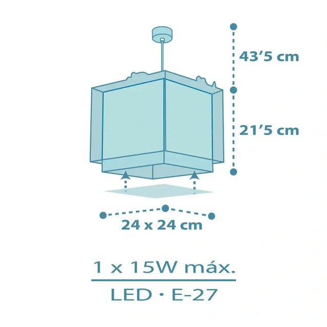 Baby Dinos κρεμαστό παιδικό φωτιστικό οροφής...