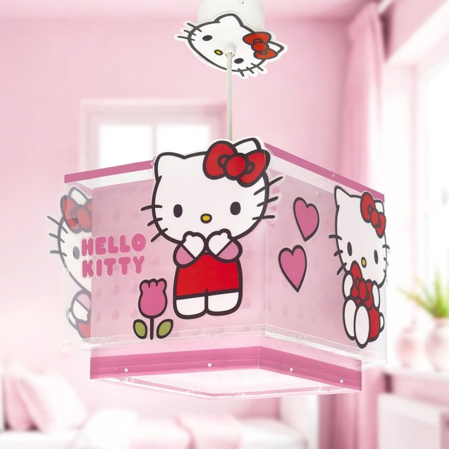 Hello Kitty κρεμαστό παιδικό φωτιστικό οροφής...