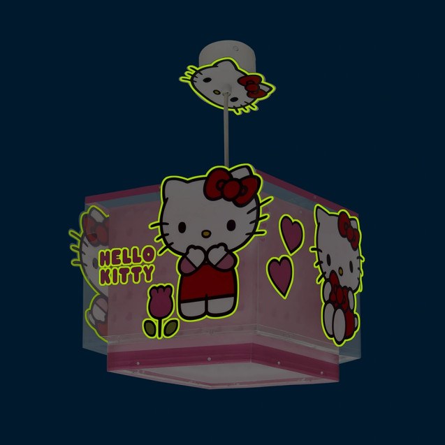 Hello Kitty κρεμαστό παιδικό φωτιστικό οροφής...