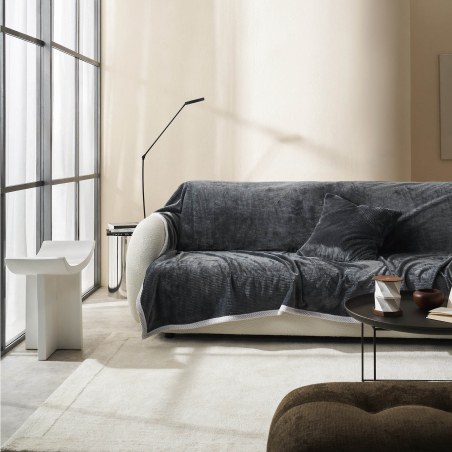 Ριχτάρι Τριθέσιου Gofis Home Polar Pearl Grey 20-07-109-3/15 180x300