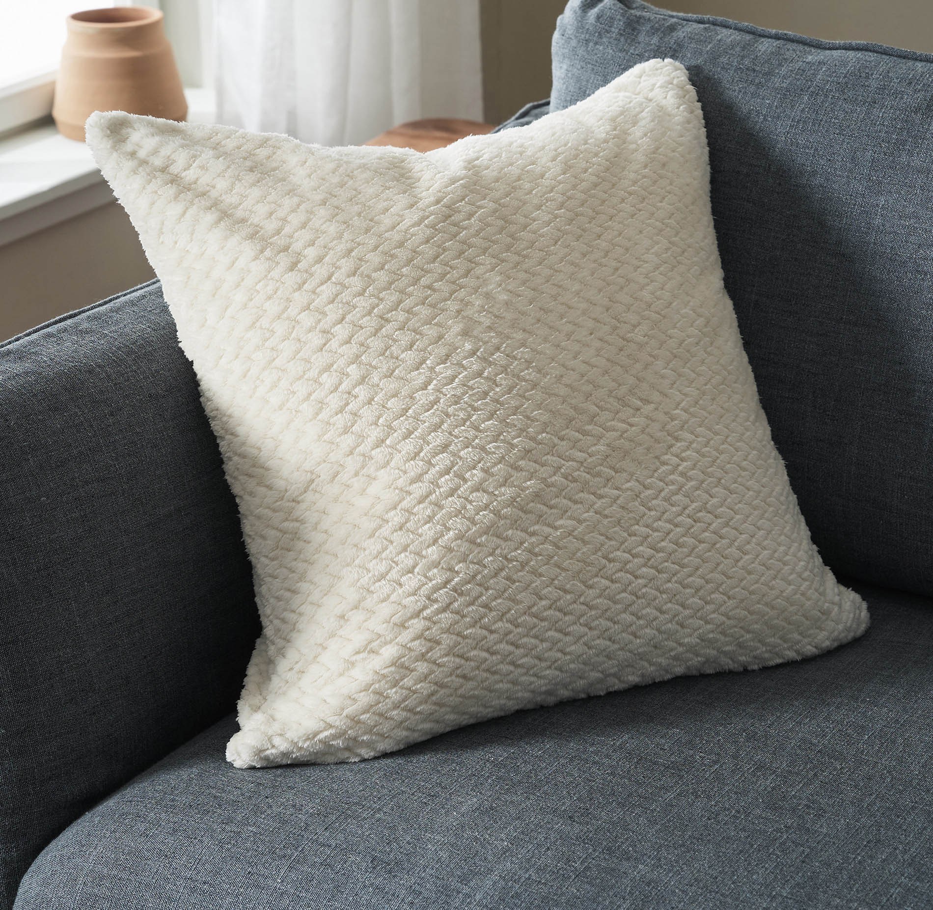 Μαξιλαροθήκη Διακόσμησης Gofis Home Cinnabar Ecru 20-05