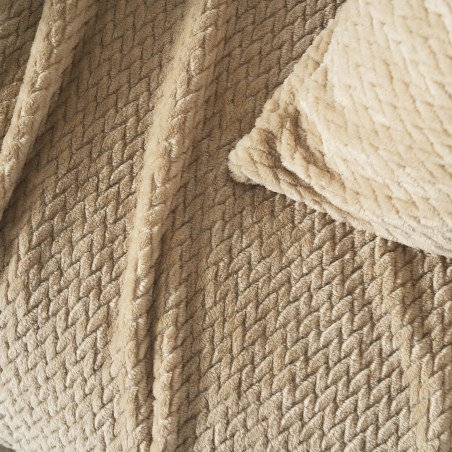 Ριχτάρι Πολυθρόνας Gofis Home Cinnabar Sesame Beige 20-07-115-1/06 180x180