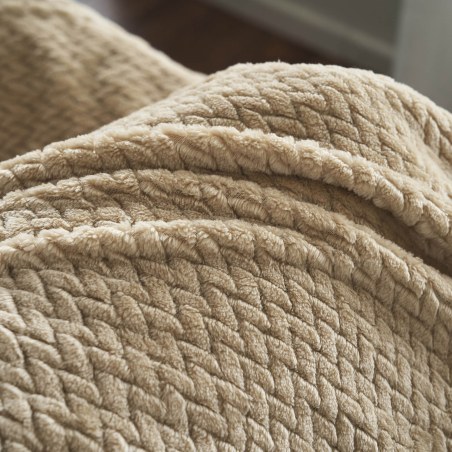 Ριχτάρι Πολυθρόνας Gofis Home Cinnabar Sesame Beige 20-07-115-1/06 180x180