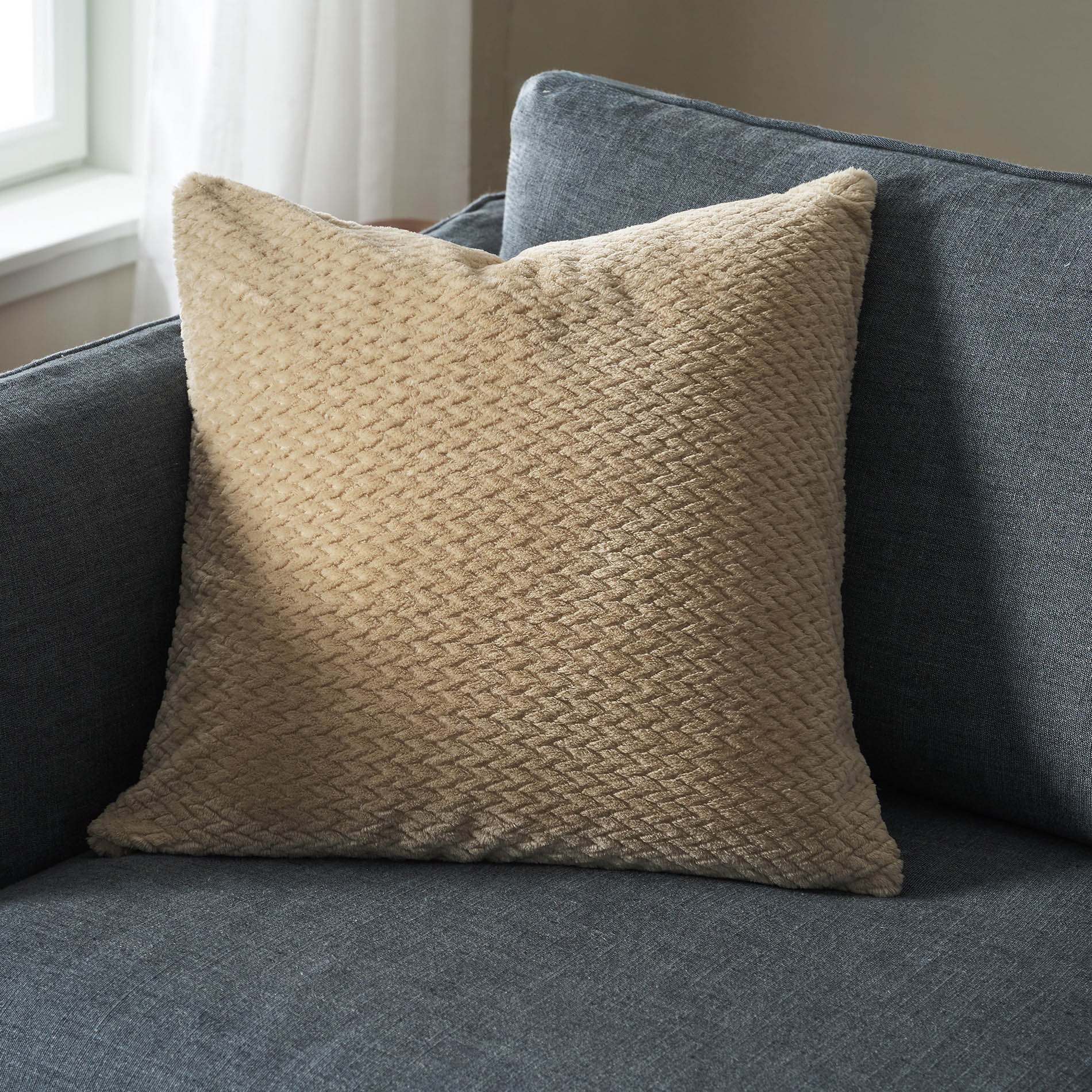 Μαξιλαροθήκη Διακόσμησης Gofis Home Cinnabar Sesame Bei