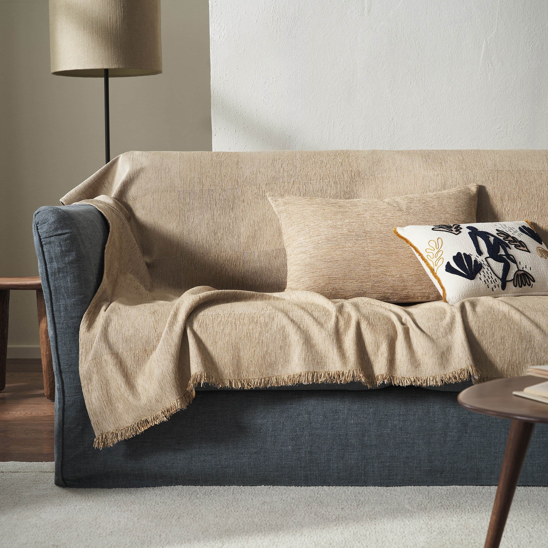 Ριχτάρι Πολυθρόνας Gofis Home Zephyr Sesame Beige 20-07