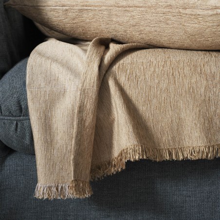Ριχτάρι Πολυθρόνας Gofis Home Zephyr Sesame Beige 20-07-146-1/06 180x180