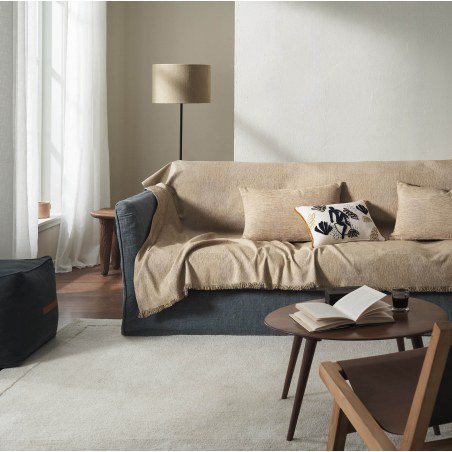 Ριχτάρι Πολυθρόνας Gofis Home Zephyr Sesame Beige 20-07-146-1/06 180x180