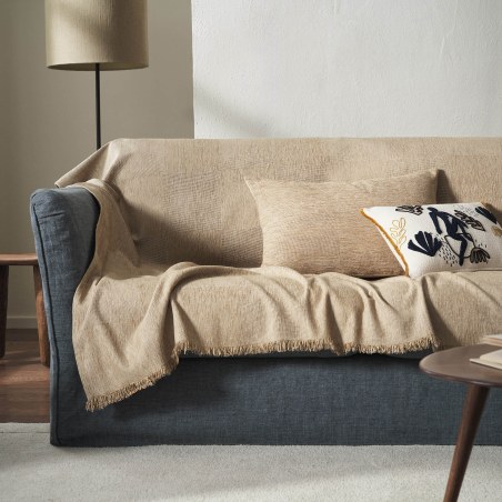 Ριχτάρι Τριθέσιου Gofis Home Zephyr Sesame Beige 20-07-146-3/06 180x310