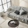 Ριχτάρι Πολυθρόνας Gofis Home Caspian Weed Grey 20-07-156-1/07 180x180