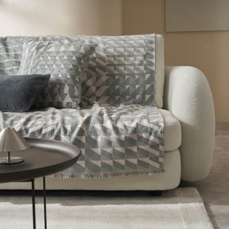 Ριχτάρι Διθέσιου Gofis Home Caspian Weed Grey 20-07-156-2/07 180x250