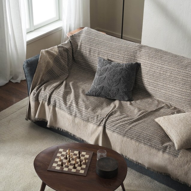 Ριχτάρι Τριθέσιου Gofis Home Meadow Ink Grey...