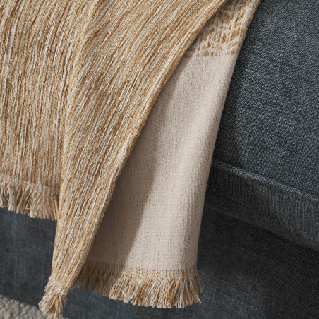 Ριχτάρι Διθέσιου Gofis Home Meadow Leaf Gold 20-07-160-2/04 180x250