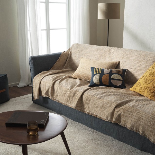 Ριχτάρι Τριθέσιου Gofis Home Meadow Leaf Gold...