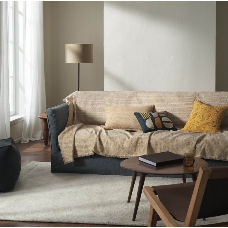 Ριχτάρι Τριθέσιου Gofis Home Meadow Leaf Gold 20-07-160-3/04 180x310