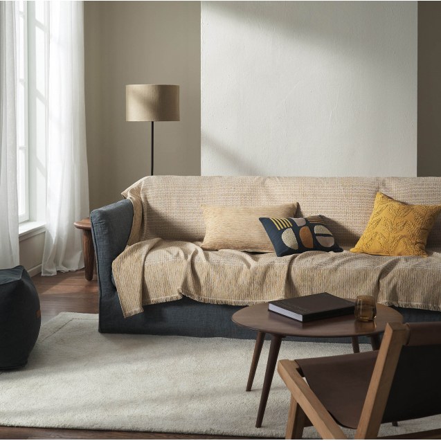Ριχτάρι Τετραθέσιου Gofis Home Meadow Leaf Gold...