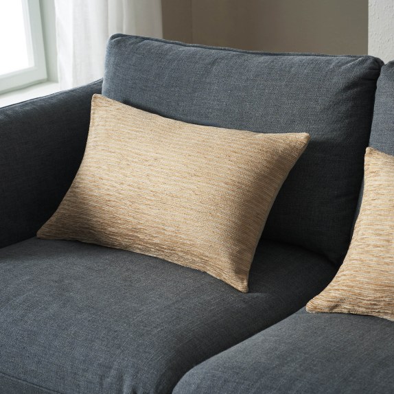 Μαξιλαροθήκη Διακόσμησης Gofis Home Meadow Leaf Gold...