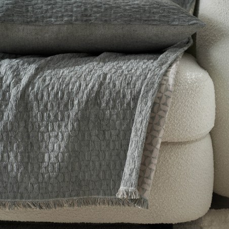 Ριχτάρι Τετραθέσιου Gofis Home Ondine Weed Grey 20-07-184-4/07 180x350