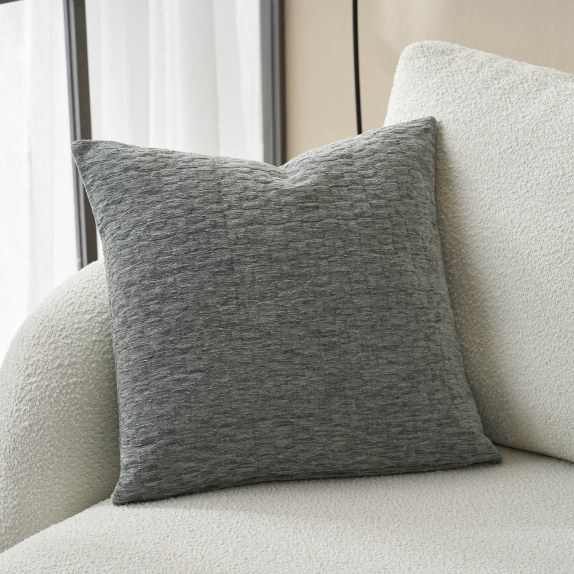 Μαξιλαροθήκη Διακόσμησης Gofis Home Ondine Weed Grey...