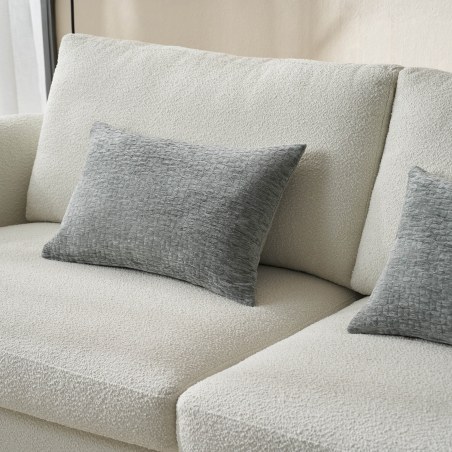 Μαξιλαροθήκη Διακόσμησης Gofis Home Ondine Weed Grey 20-05-184-2/07 40x60