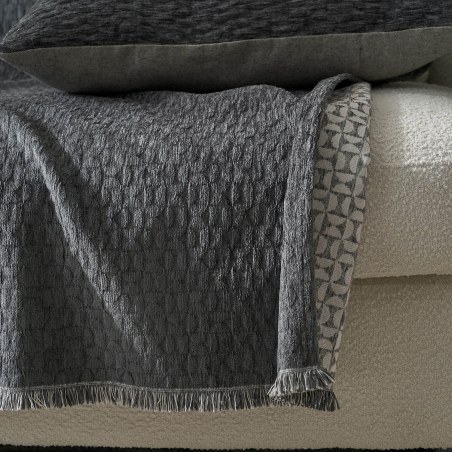 Ριχτάρι Τετραθέσιου Gofis Home Ondine Pearl Grey 20-07-184-4/14 180x350