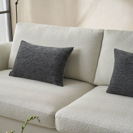 Μαξιλαροθήκη Διακόσμησης Gofis Home Ondine Pearl Grey 20-05-184-2/14 40x60