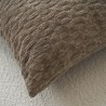 Μαξιλαροθήκη Διακόσμησης Gofis Home Ondine Brown 20-05-184/13 50x50