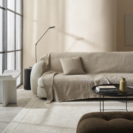 Ριχτάρι Πολυθρόνας Gofis Home Ondine Beige 20-07-184-1/06 180x175