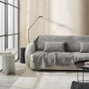Ριχτάρι Τριθέσιου Gofis Home Ondine Silver Grey 20-07-184-3/15 180x300