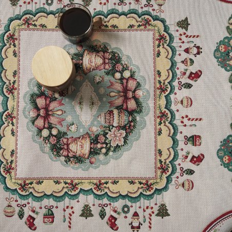 Χριστουγεννιάτικο Καρέ Gofis Home Xmas 20-36-212 90x90