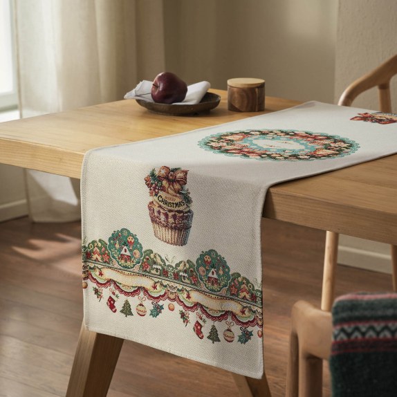 Χριστουγεννιάτικο Runner Gofis Home Xmas 20-01-212 45x140