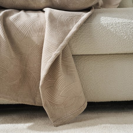 Ριχτάρι Τετραθέσιου Gofis Home Nimbus Warm Beige 20-07-447-4/39 180x350