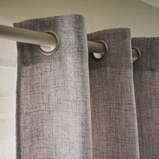 Κουρτίνα με Τρουκς Gofis Home Magna Grey...