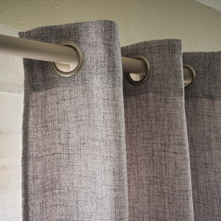 Κουρτίνα με Τρουκς Gofis Home Magna Grey 20-04-495-5/15 140x280