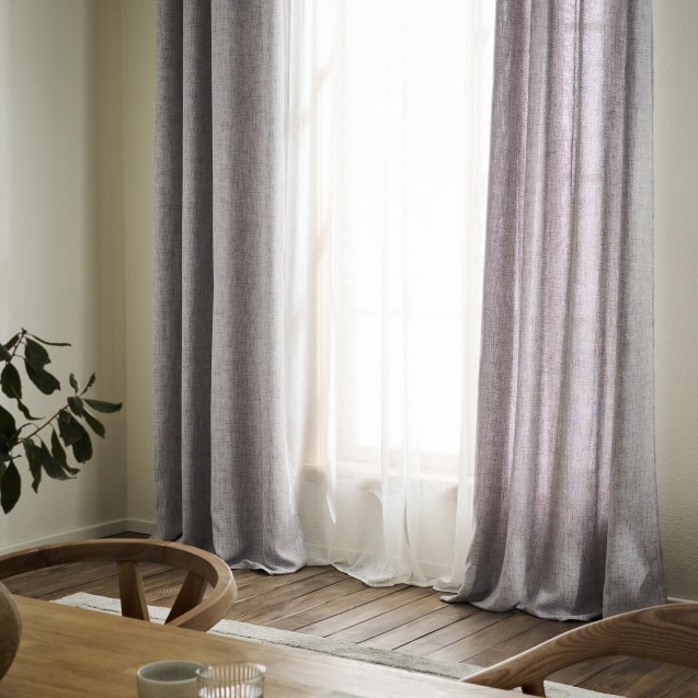 Κουρτίνα με σιρίτι Gofis Home Magna Grey...