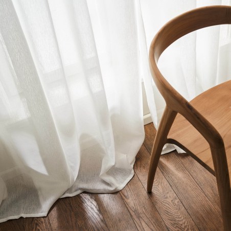 Κουρτίνα με σιρίτι Gofis Home Maisy White 20-04-507-6/05 140x295