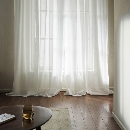 Κουρτίνα με σιρίτι Gofis Home Maisy White 20-04-507-6/05 140x295