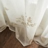 Κουρτίνα με σιρίτι Gofis Home Leaf Offwhite Aw24 10-04-532-12/05 140x280