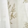 Κουρτίνα με σιρίτι Gofis Home Leaf Offwhite Aw24 10-04-532-12/05 140x280