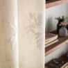 Κουρτίνα με σιρίτι Gofis Home Leaf Beige Aw24 10-04-532-12/06 140x280