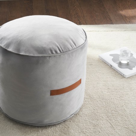 Πουφ Gofis Home Winter Cloud Grey 20-05-711-4/34 40x50x50