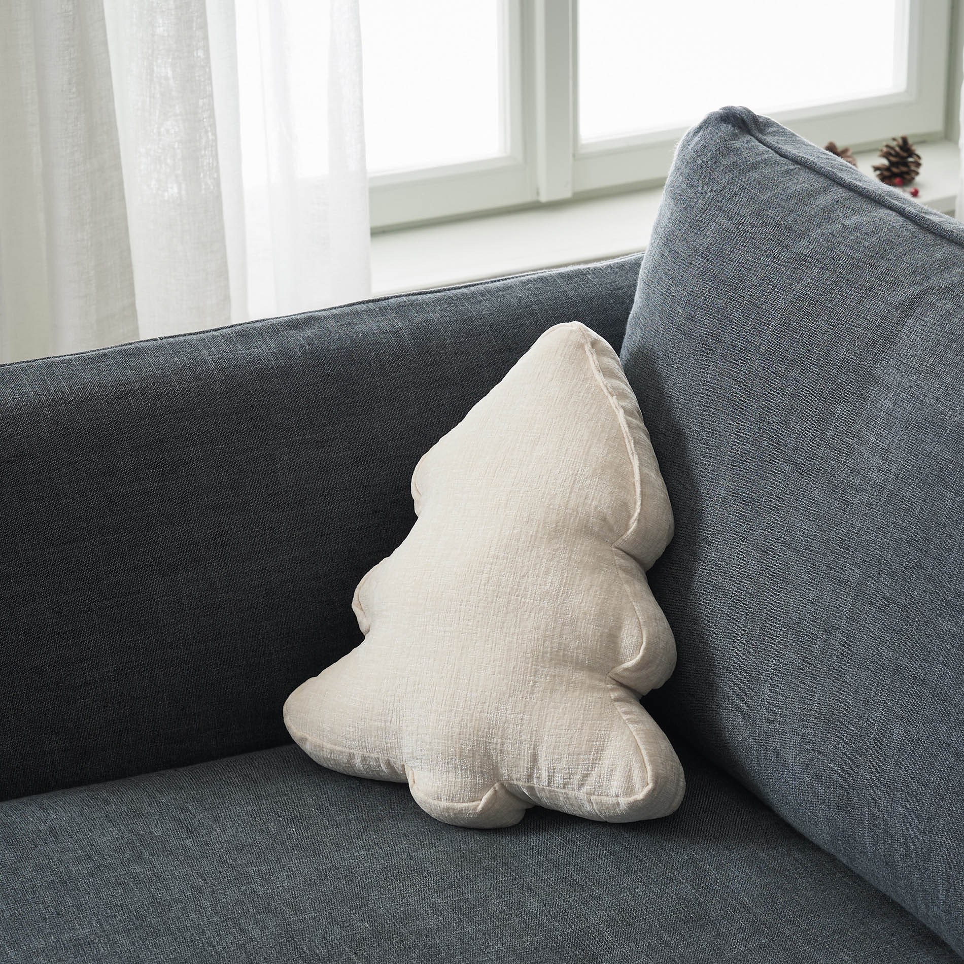 Χριστουγεννιάτικο Μαξιλάρι Διακόσμισης Gofis Home Xmas Ecru 20-05-283-2/05 28x36