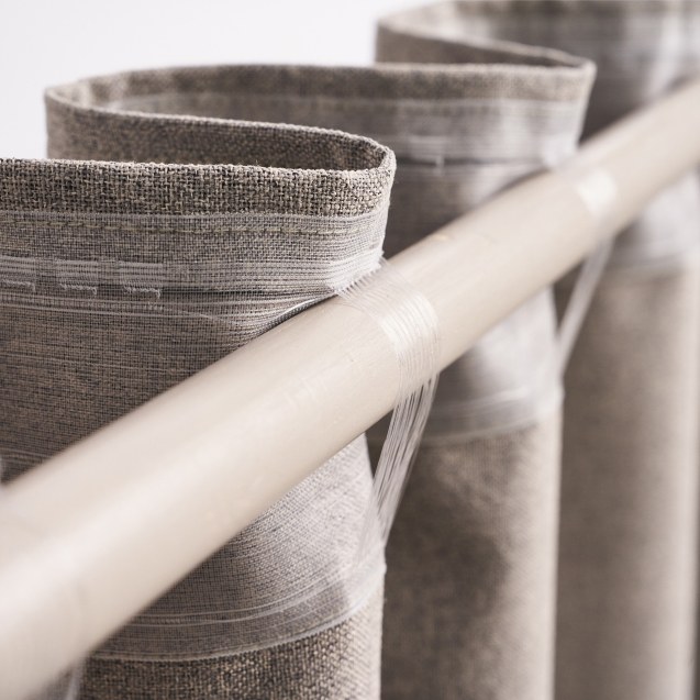 Κουρτίνα με σιρίτι Gofis Home Combe Offwhite...