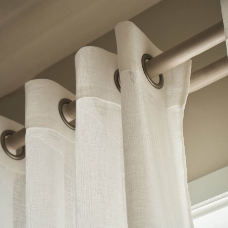 Κουρτίνα με Τρουκς Gofis Home Combe Offwhite 20-04-502-17/05 200x280