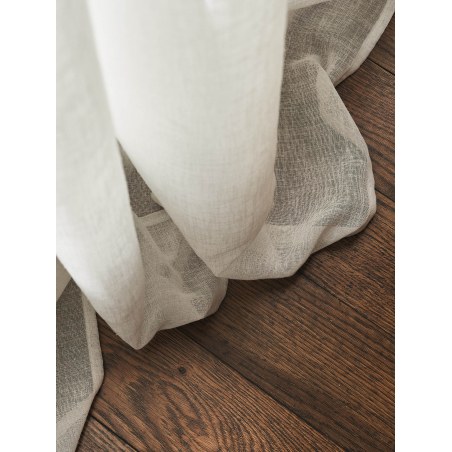 Κουρτίνα με σιρίτι Gofis Home Combe Offwhite 20-04-502-18/05 200x295