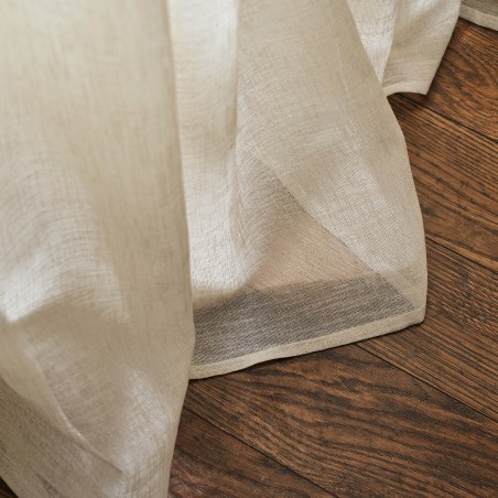 Κουρτίνα με σιρίτι Gofis Home Combe Beige 20-04-502-11/06 140x295