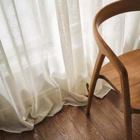 Κουρτίνα με σιρίτι Gofis Home Combe Beige 20-04-502-19/06 350x295
